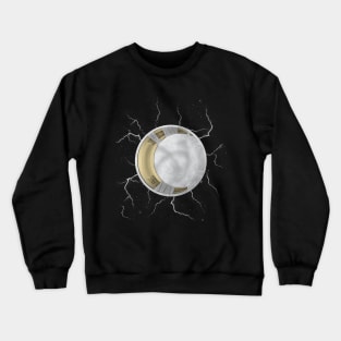 moon knight chest symbol Crewneck Sweatshirt